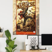 Poster Le massacre de zombies du Rio Grande (Bureau à domicile)