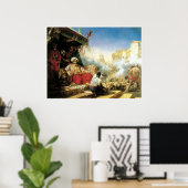 Poster Le Massacre des Mameloukes à la Citadelle (Bureau à domicile)