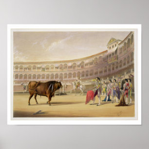 Poster Le Matador, 1865 (litho de couleur)