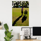 Poster Le match de cricket (Bureau à domicile)