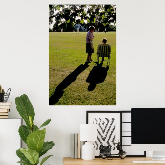 Poster Le match de cricket (Bureau à domicile)