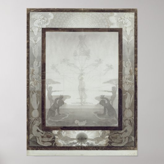 Poster Le matin, 1807 (Devant)