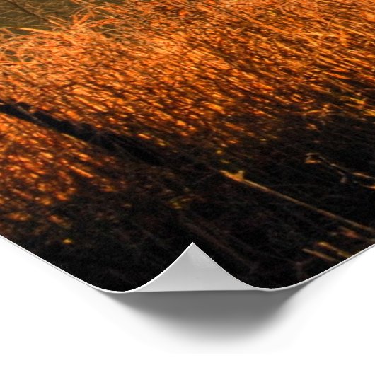 Poster Le Matin A Éclaté (Coin)