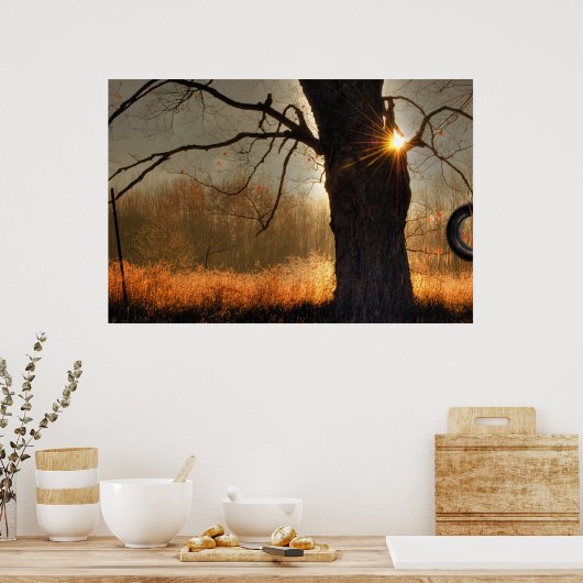 Poster Le Matin A Éclaté (Cuisine)