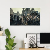 Poster Le matin de l'exécution de la Streltsy (Bureau à domicile)