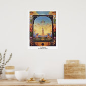 Poster Le Matin Par Philipp Otto Runge (Cuisine)