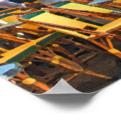 Poster Le matin parisien. (Coin)