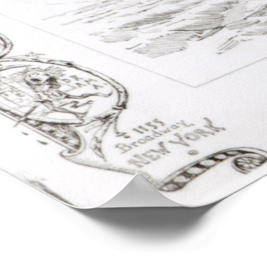 Poster Le Mayflower, couverture de 'Life' (Coin)