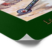 Poster Le Medecin Inspecteur Edmond Delorme~Pulmonologue (Coin)