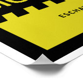 Poster Le média est le virus (Coin)