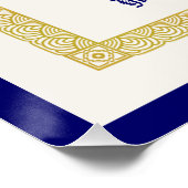 Poster Le meilleur certificat grand-père du monde Funny m (Coin)