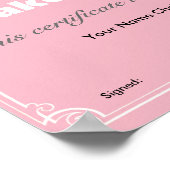 Poster Le meilleur créateur de gâteaux au monde (Coin)