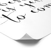 Poster Le Meilleur Est Encore À Venir (Coin)