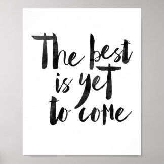 Poster Le Meilleur Est Encore À Venir
