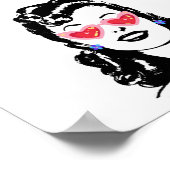 Poster Le meilleur maquillage qu'une fille puisse porter (Coin)