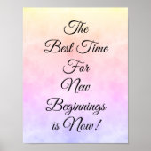 Poster Le meilleur moment pour de nouveaux débuts est mai (Devant)