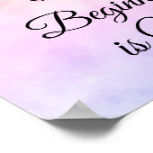 Poster Le meilleur moment pour de nouveaux débuts est mai (Coin)