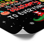 Poster Le Meilleur Moyen De Diffuser La Soirée De Noël Es (Coin)