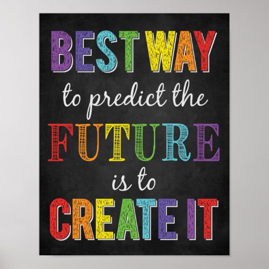 Poster Le Meilleur Moyen De Prédire L'État D'Esprit De Cr (Devant)