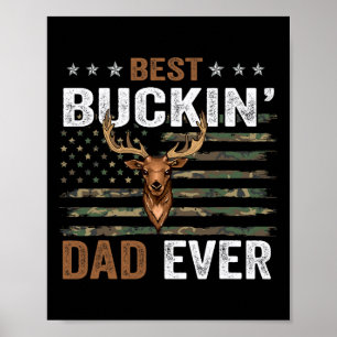 Poster Le Meilleur Porte-Drapeau De Buckin' Papa Jamais C
