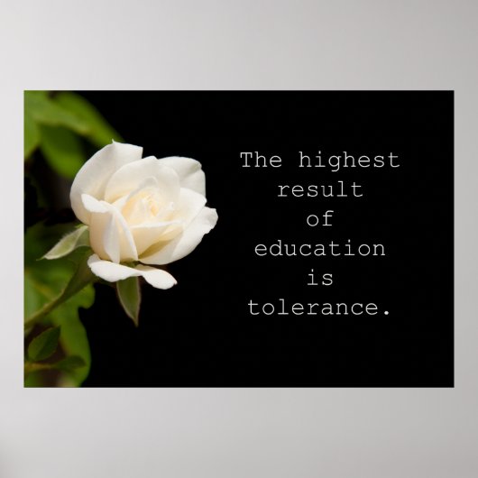 Poster Le meilleur résultat de l'éducation (Devant)