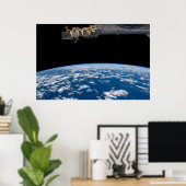 Poster Le membre de la Terre, ou l'horizon (Bureau à domicile)