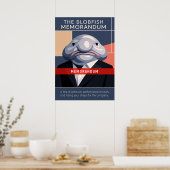 Poster Le Mémorandum du Poisson-Goutte d'Art (Cuisine)