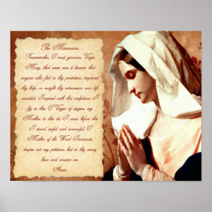 Poster Le Memorare