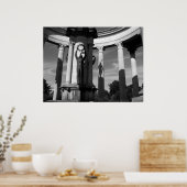 Poster Le Mémorial de Guerre National Gallois. (Cuisine)