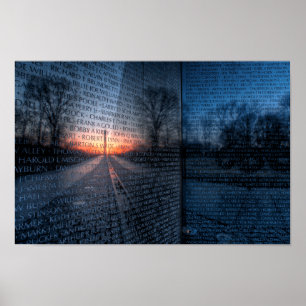 Poster Le mémorial du Vietnam