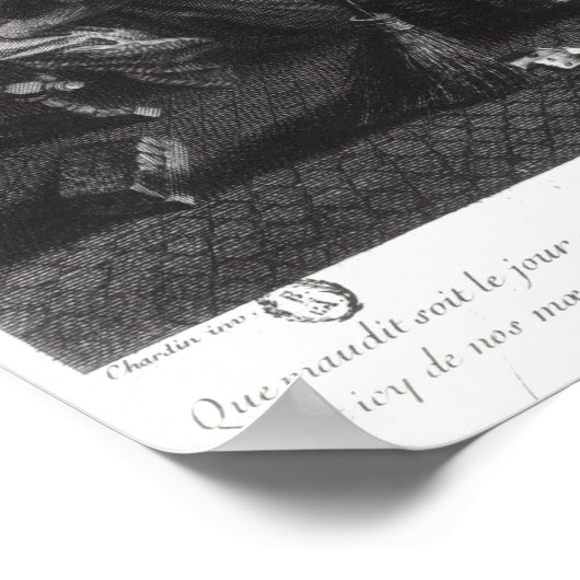 Poster Le ménagère (Coin)