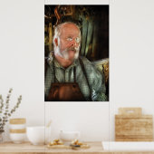 Poster Le menuisier et son atelier (Cuisine)