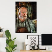 Poster Le menuisier et son atelier (Bureau à domicile)