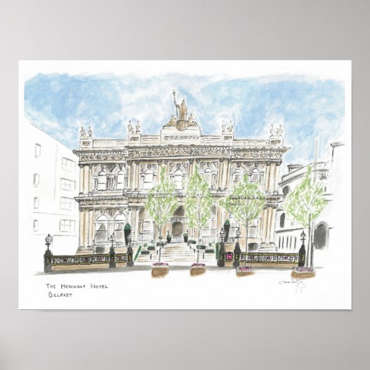 Poster Le Merchant Hotel Belfast (Devant)