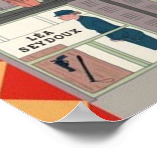 Poster Le message français (Coin)