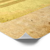 Poster Le "Messie" de Handel dans la main de Beethoven (Coin)