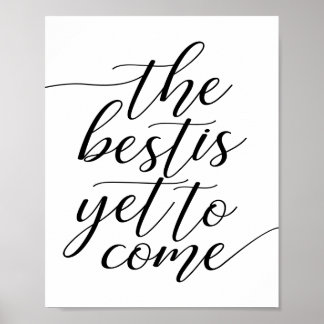 Poster Le Mieux Reste À Venir Mariage