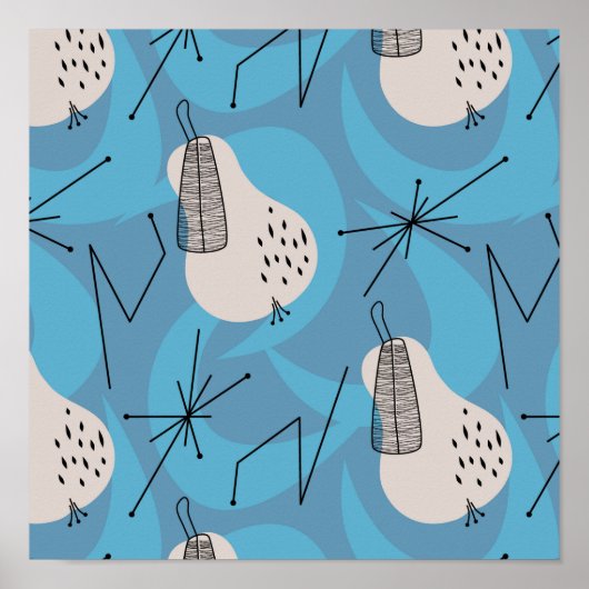 Poster Le milieu du siècle festif (Devant)