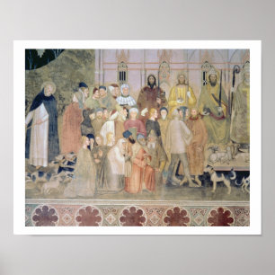 Poster Le militant d'église et triomphant, détail, de t