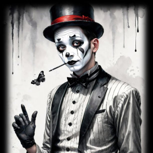 Poster Le Mime,