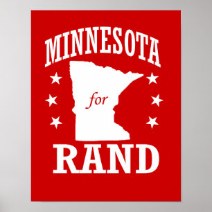 POSTER LE MINNESOTA POUR LE COUCHE-POINT PAUL