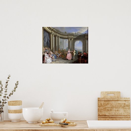 Poster Le minuet (Cuisine)