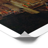 Poster Le miracle de la relique de la Sainte Croix, détai (Coin)