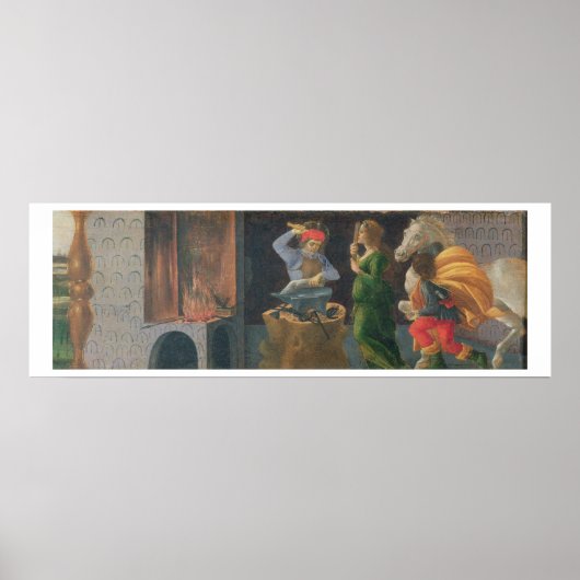 Poster Le Miracle de St. Eligius, panneau de prédella de (Devant)