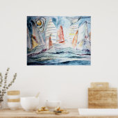 Poster Le mirage des marins (Cuisine)