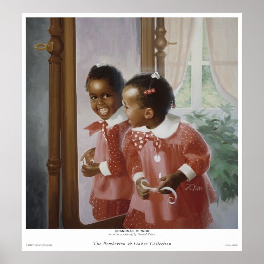 Poster Le miroir de grand-mère (Devant)