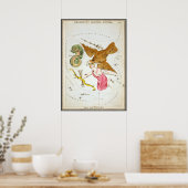 Poster Le miroir de l'Ukraine, la carte céleste de l'astr (Cuisine)