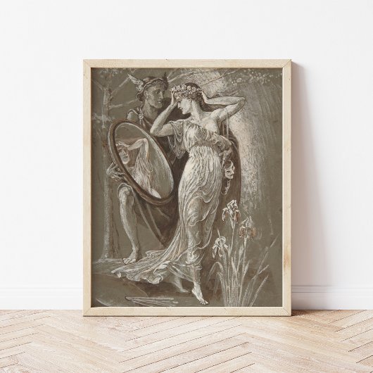 Poster Le miroir de Vénus | Walter Crane