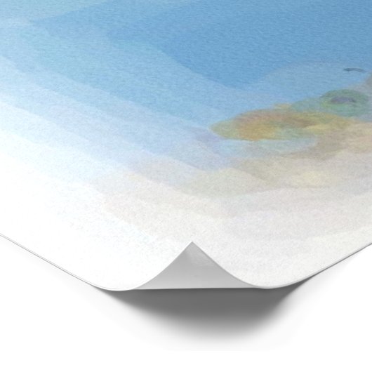 Poster Le miroir Rainier (Coin)