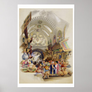 Poster Le Missr Tcharsky, ou marché égyptien, dans